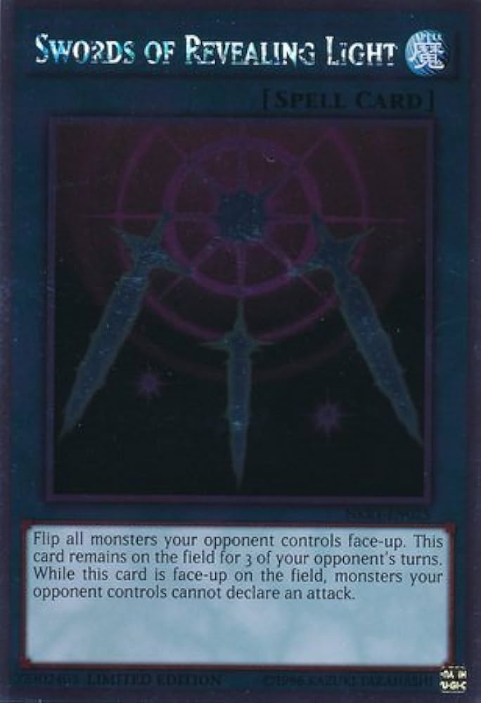 Amazon.com: YU-GI-OH! - Swords of Revealing Light (NKRT